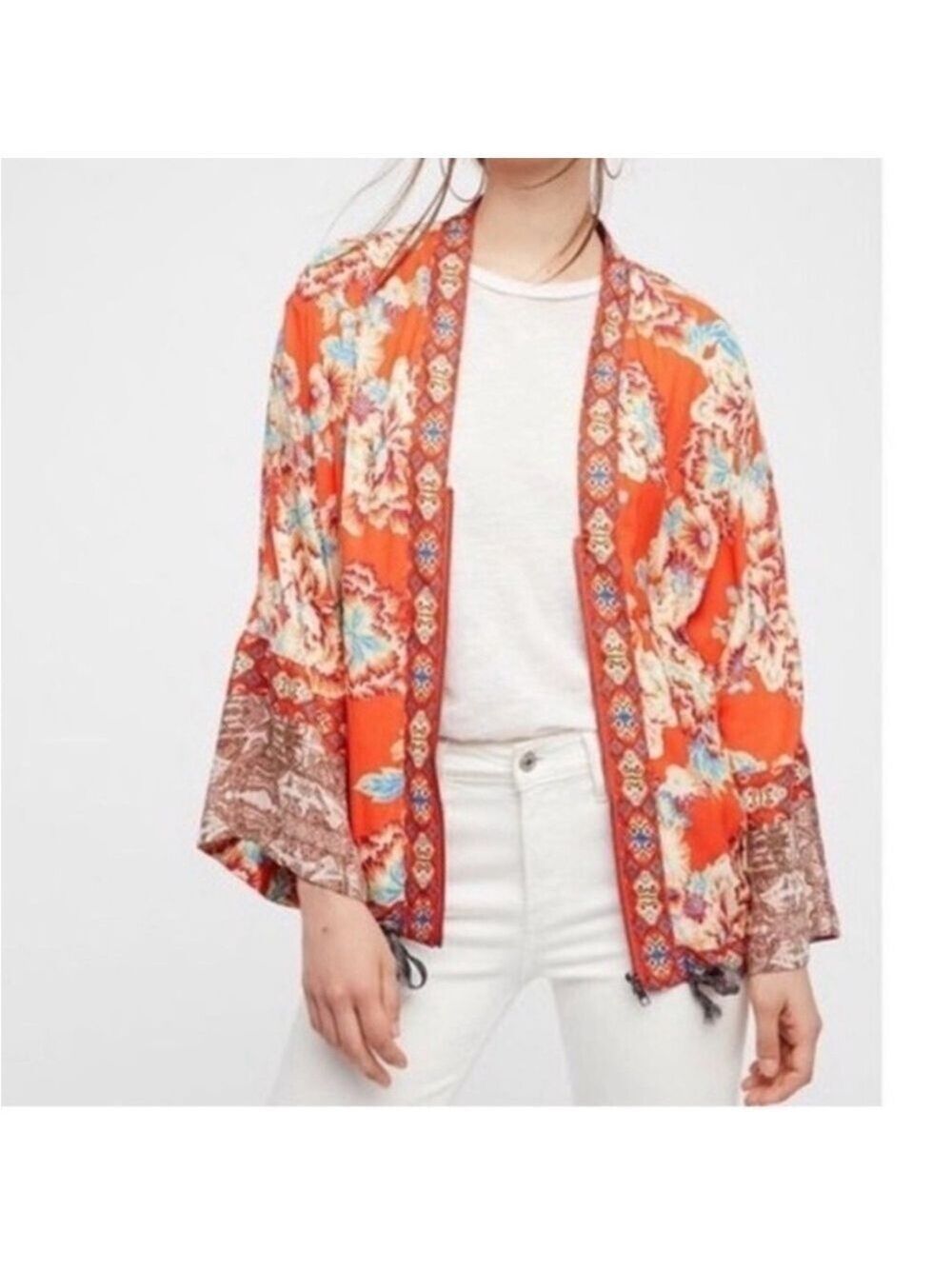 Free People Wildflower Kimono Jacket
